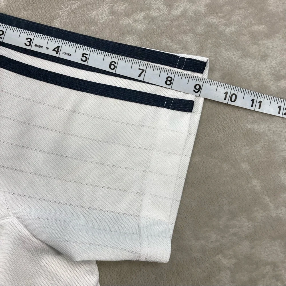 2015/16 Real Madrid Training Jersey Football Polo Shirt White Adidas Sz L S88942 - Picture 10 of 10